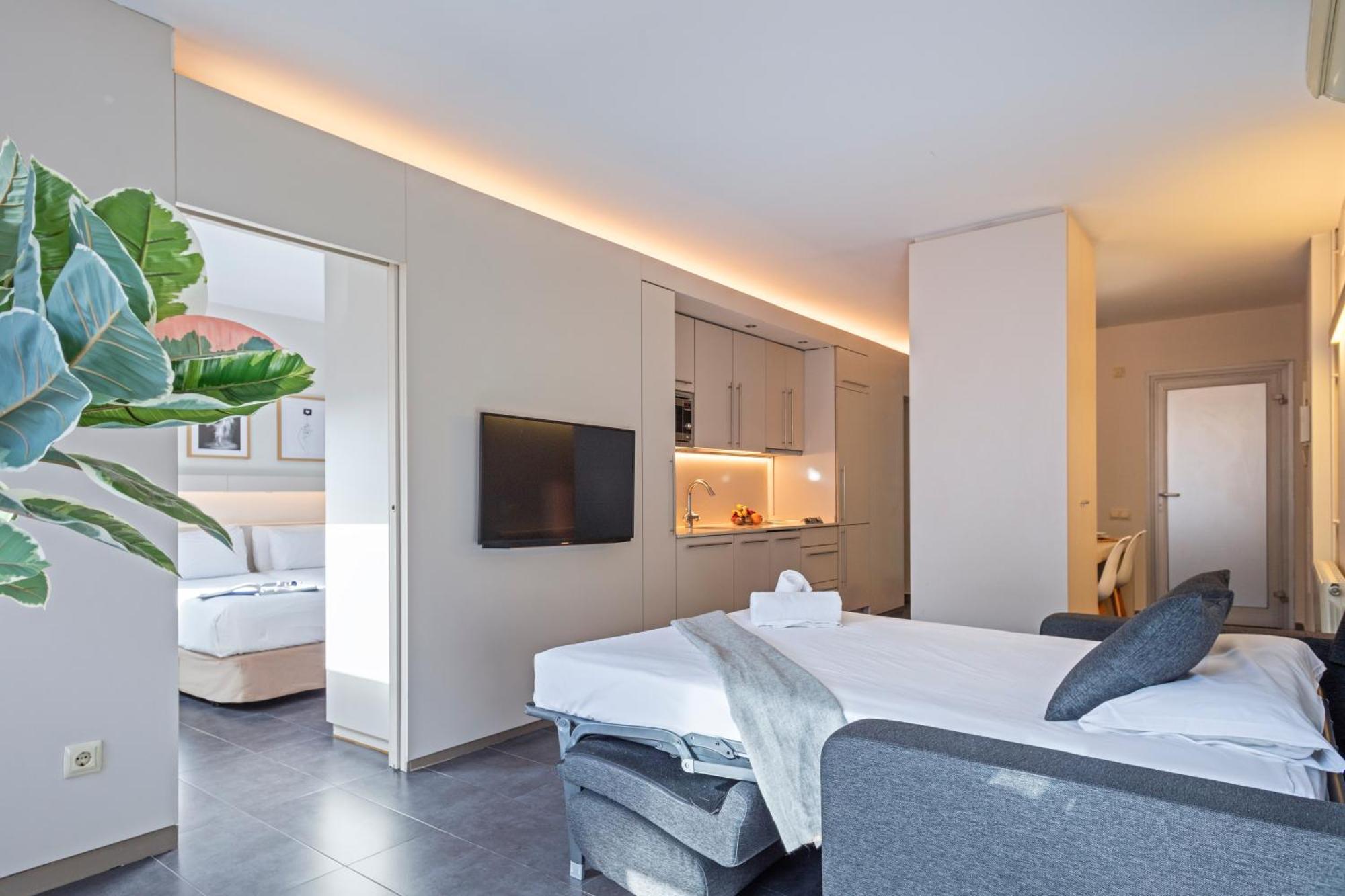 บีซีเอ็นม้อนท์จุยค์โฮเต็ล Aparthotel บาร์เซโลนา ภายนอก รูปภาพ