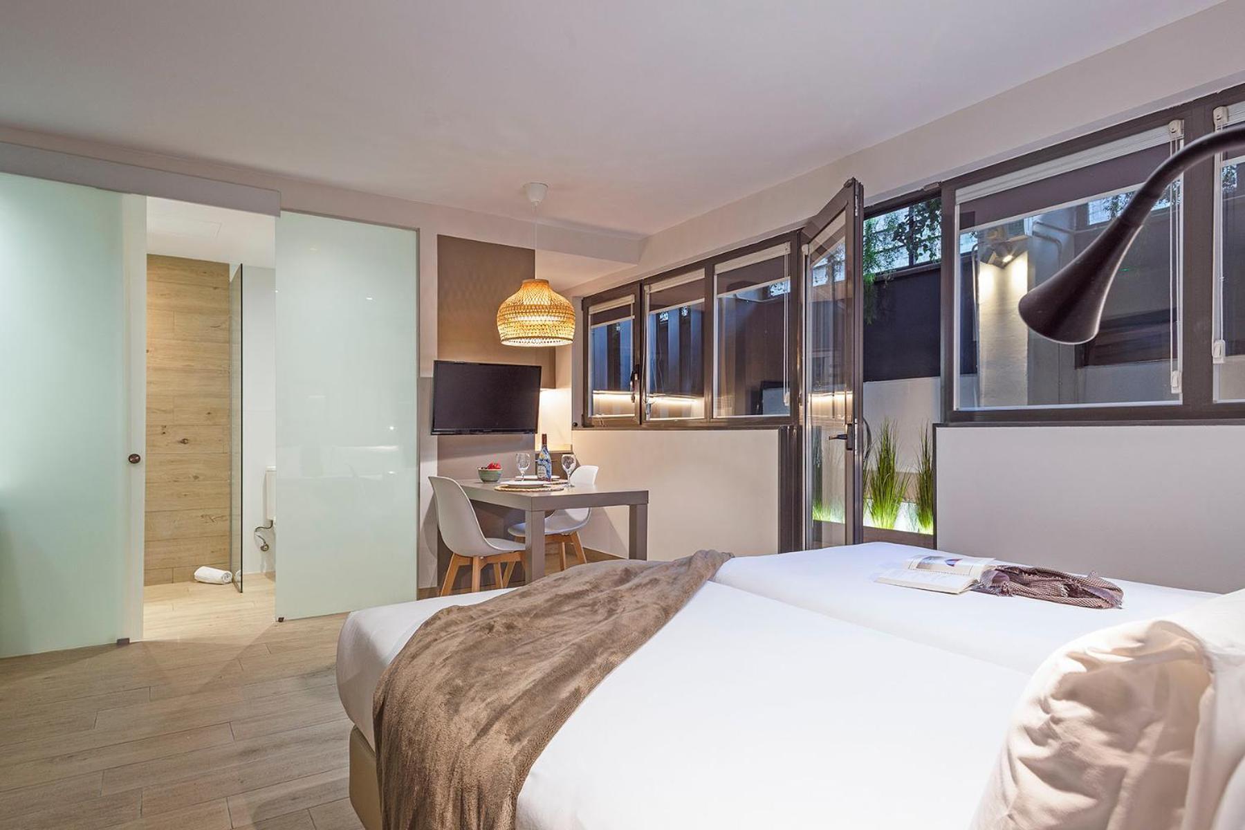 บีซีเอ็นม้อนท์จุยค์โฮเต็ล Aparthotel บาร์เซโลนา ภายนอก รูปภาพ